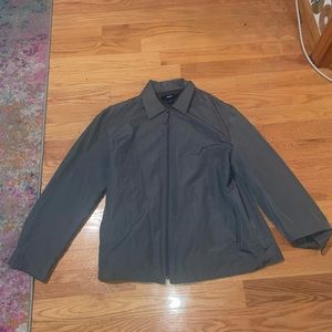 Gap Collared Windbreaker Rain Jacket